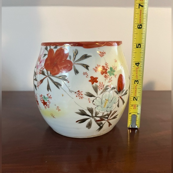 Vintage Handpainted Chinese Cachepot - Picture 6 of 7
